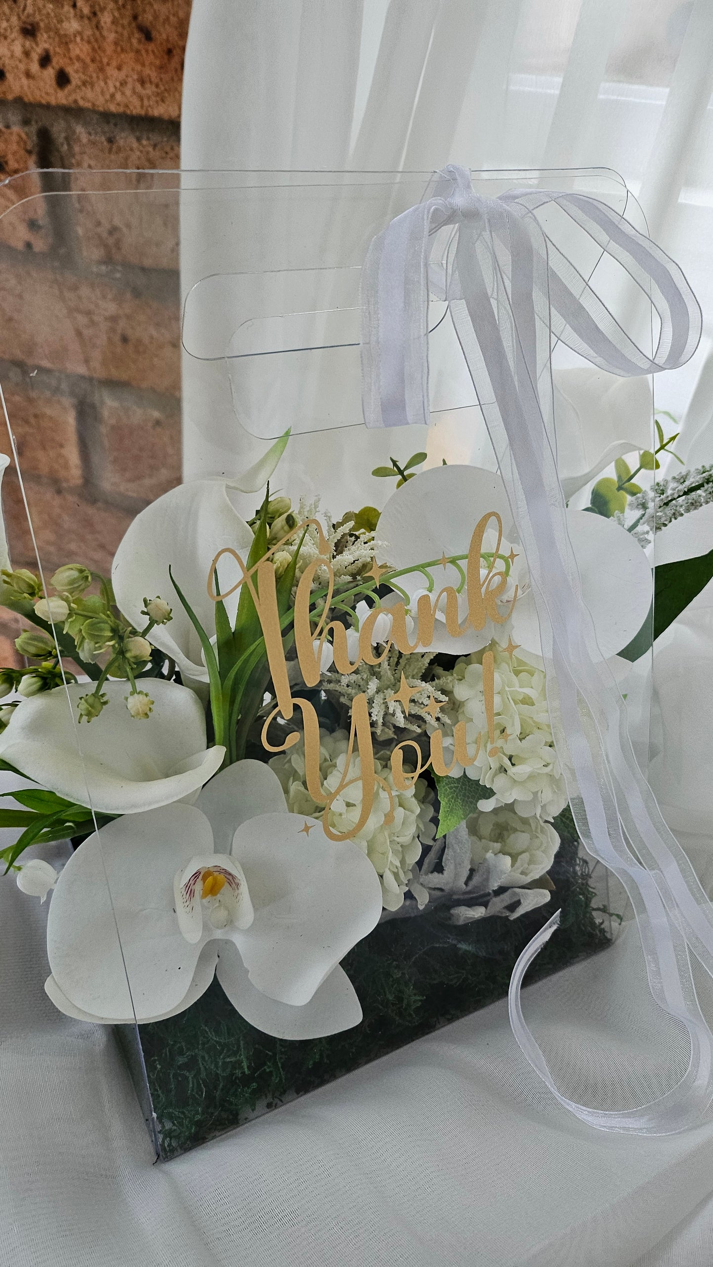 White Delights in Acrylic Bag