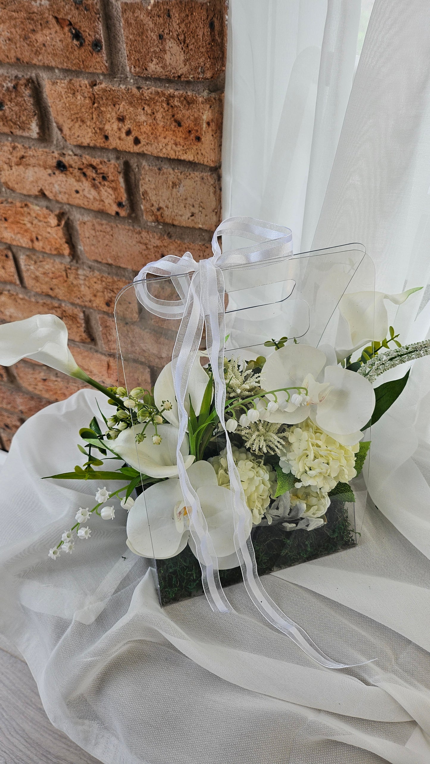 White Delights in Acrylic Bag