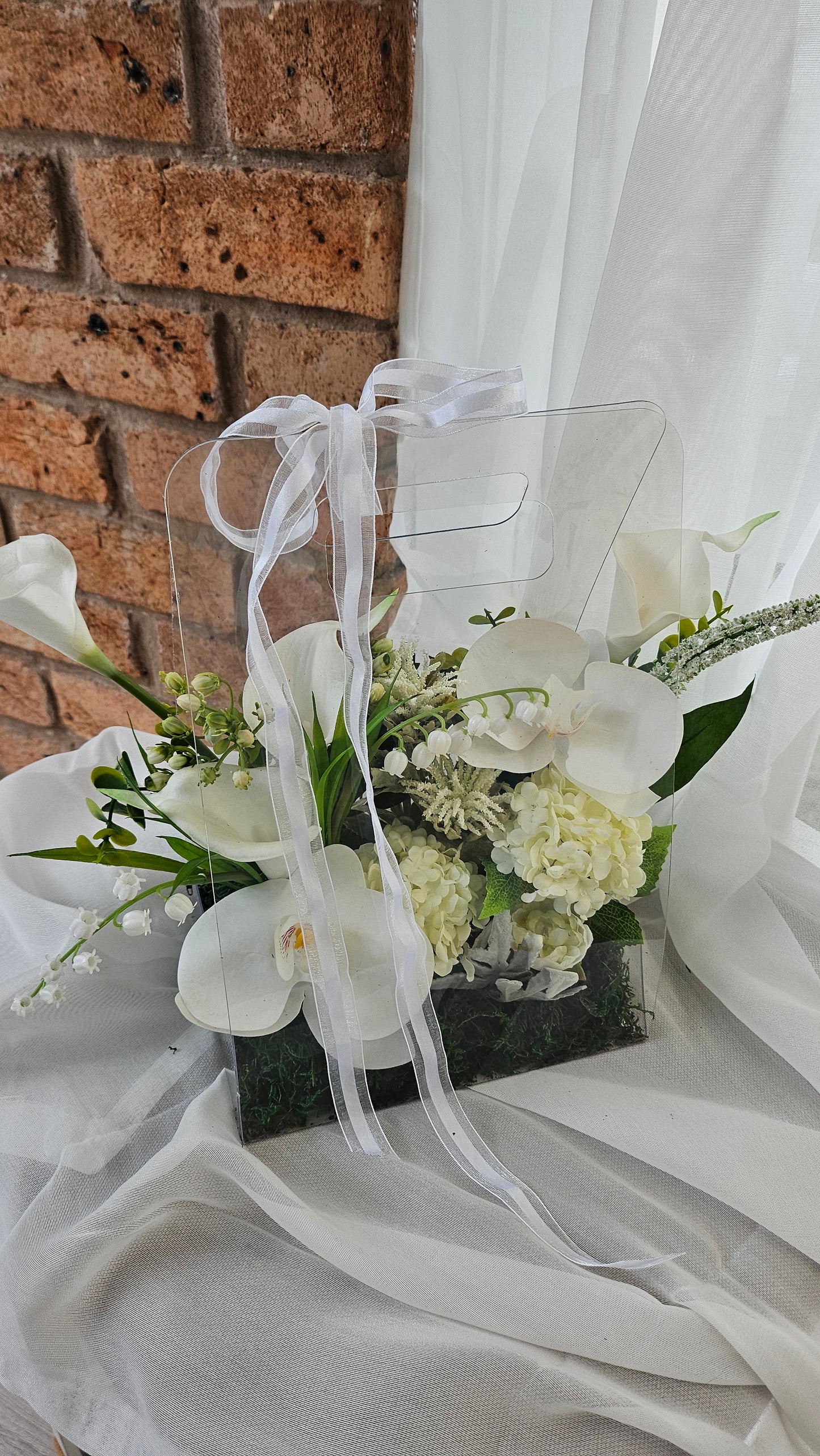 White Delights in Acrylic Bag