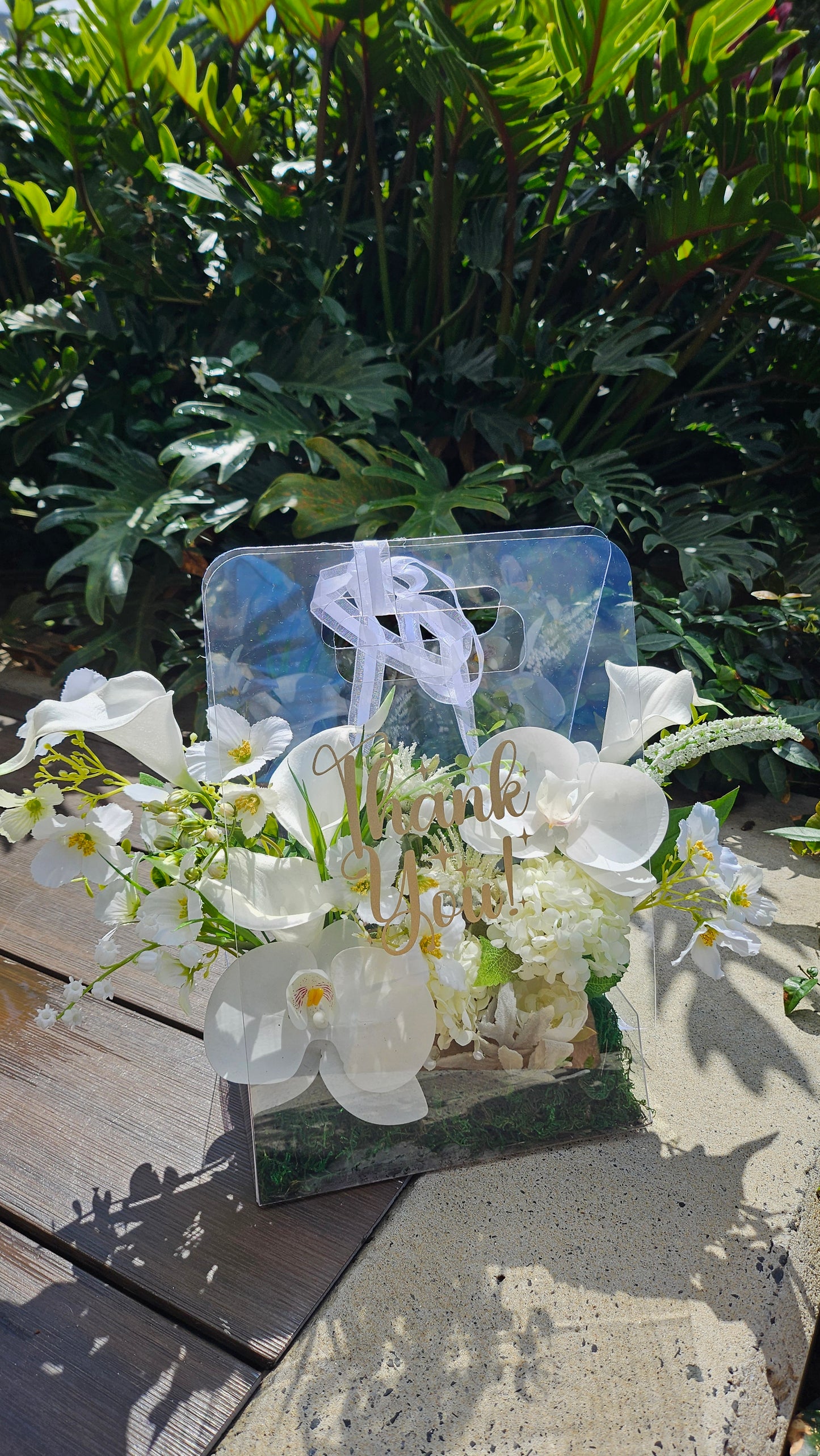 White Delights in Acrylic Bag