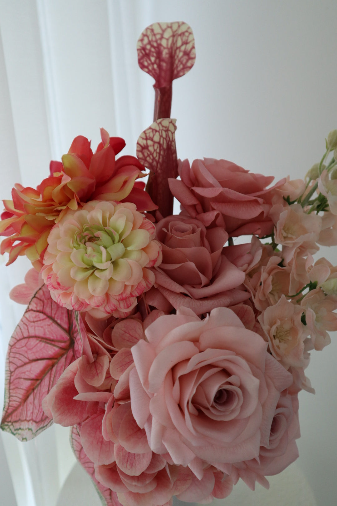 Mature Nude Pink Wedding Bouquet