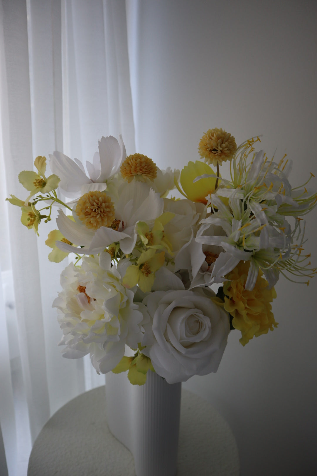 Spring Sunshine: Premium Peony & Rose Wedding Bouquet