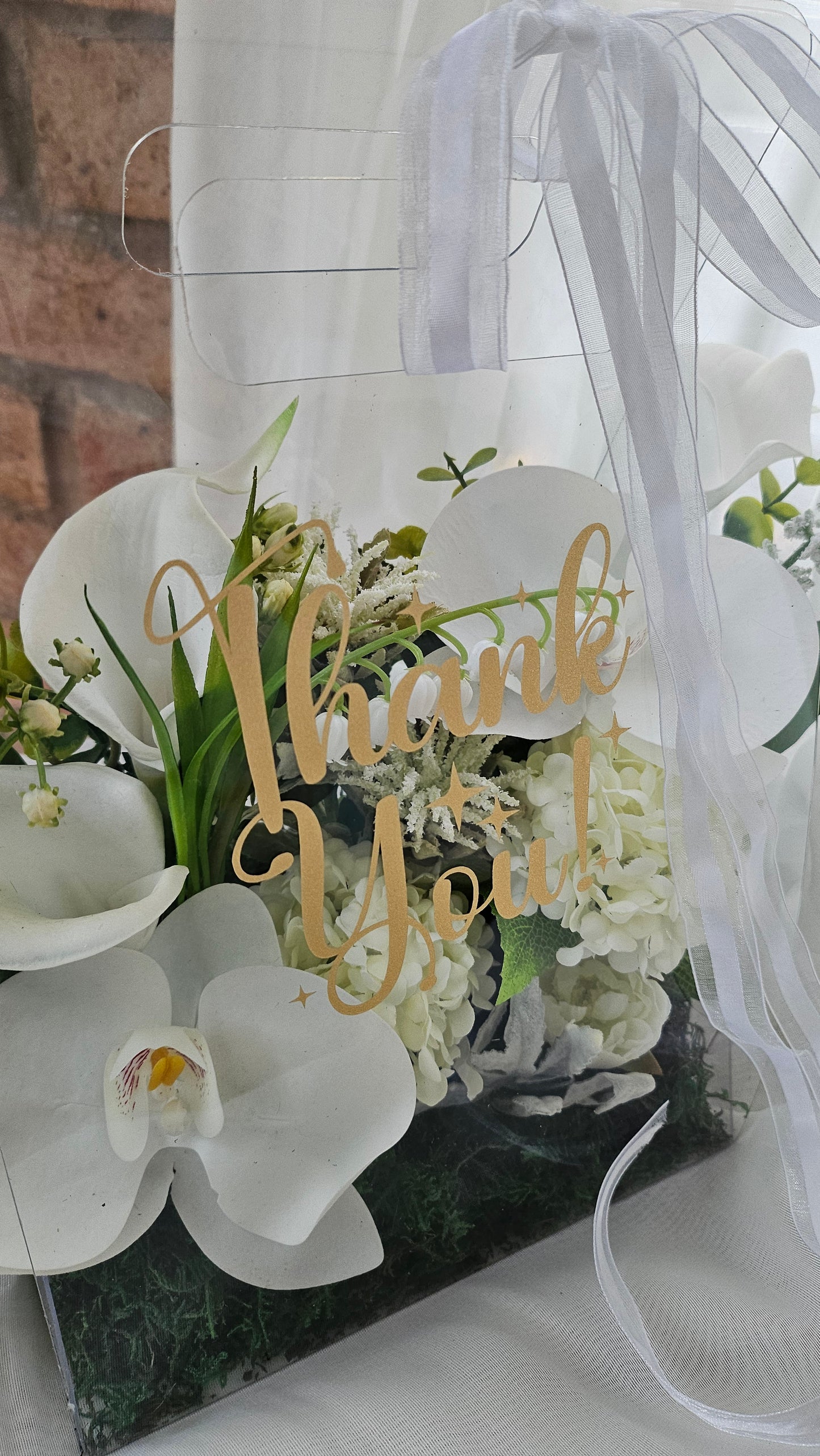 White Delights in Acrylic Bag