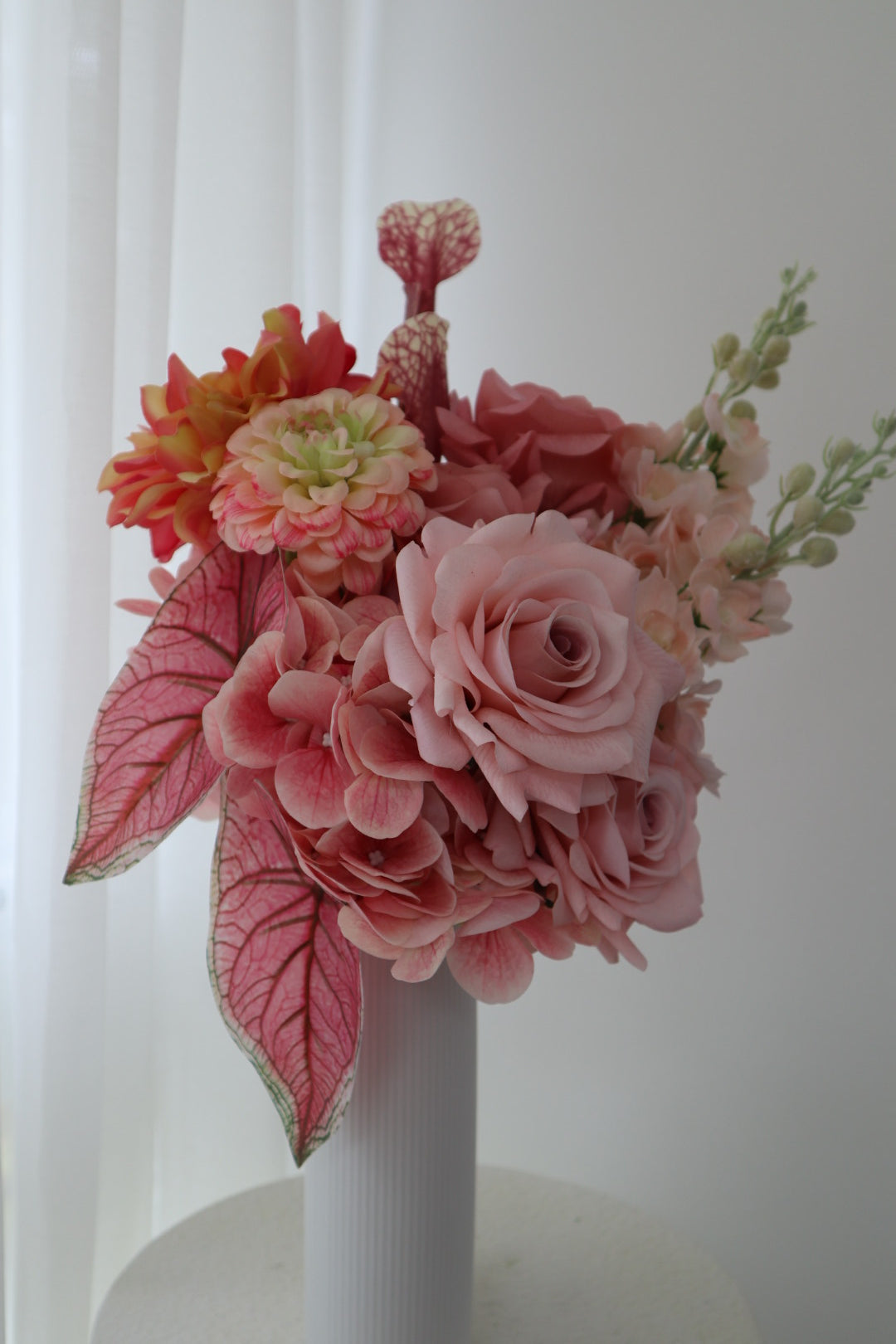 Mature Nude Pink Wedding Bouquet