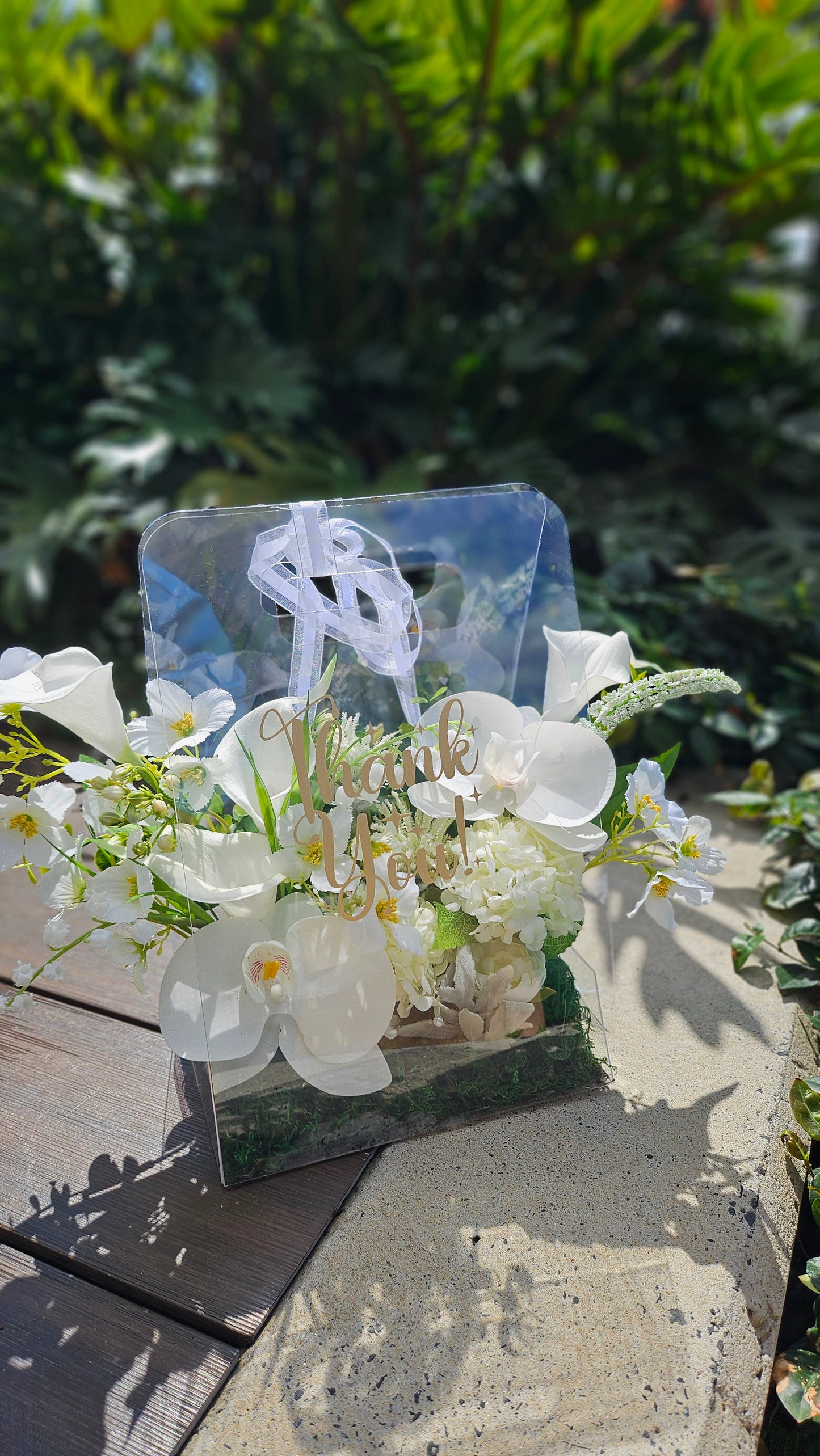 White Delights in Acrylic Bag