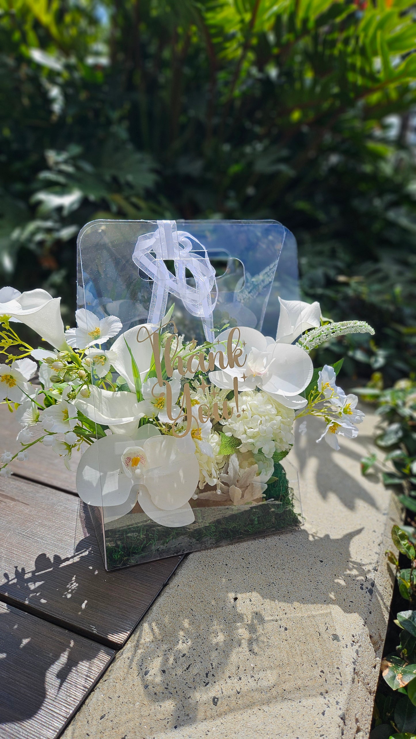 White Delights in Acrylic Bag