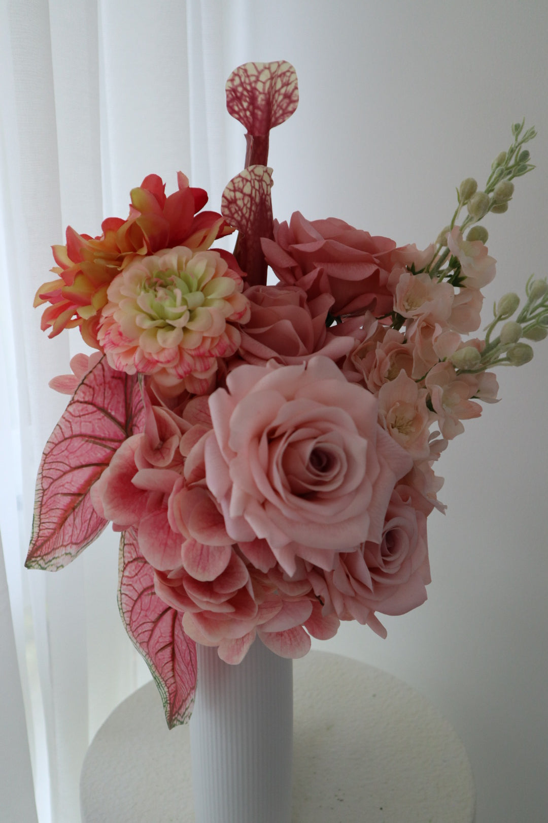 Mature Nude Pink Wedding Bouquet