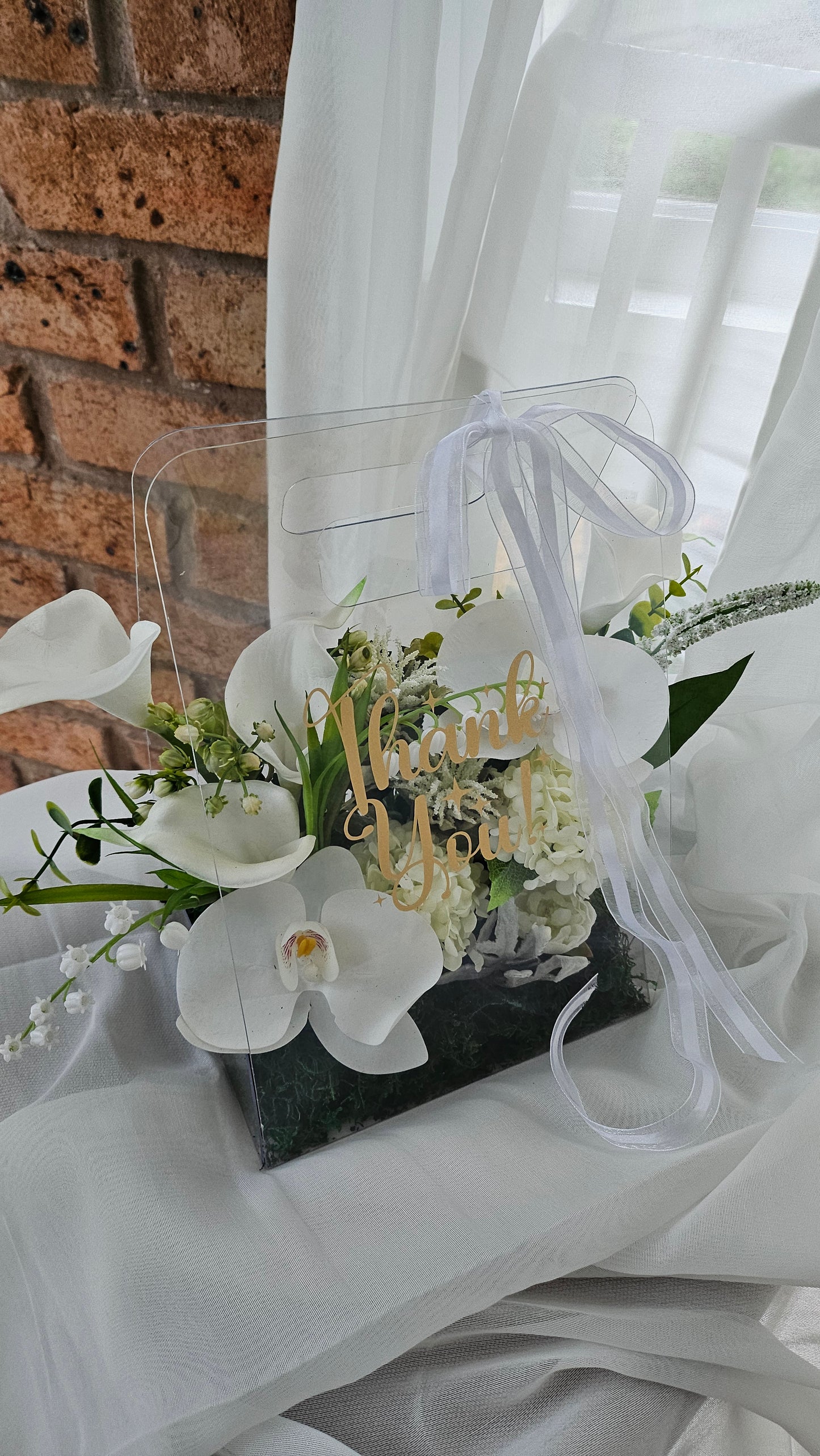 White Delights in Acrylic Bag